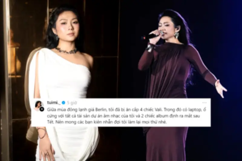 Tuimi bị mất trộm vali chứa 'gia tài âm nhạc' tại Berlin, vẫn lạc quan hứa làm lại