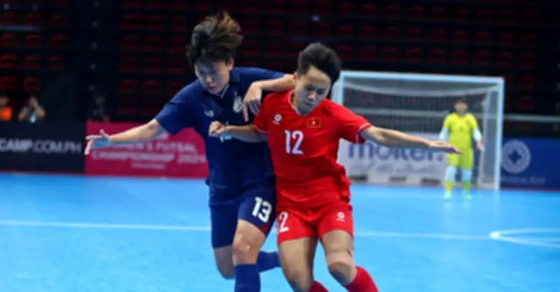 Tuyển Futsal nữ Việt Nam thua Thái Lan, tranh hạng ba với Indonesia