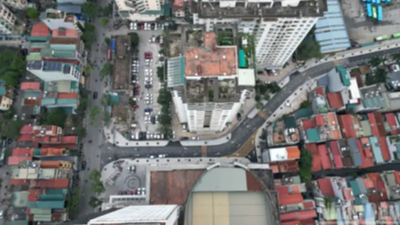 Tuyến đường cong mềm mại 435m nối Minh Khai - Lạc Trung thông xe, đầu tư hơn 83 tỷ đồng