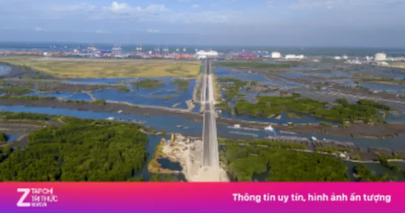 Hai tuyến đường hơn 5.000 tỷ kết nối siêu cảng Cái Mép sắp hoàn thành