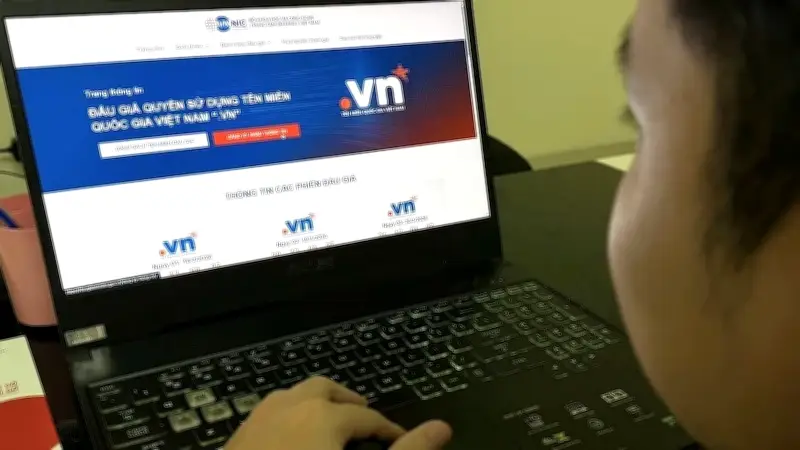 Đấu giá 50 tên miền .vn 2 ký tự: Cơ hội sở hữu tài sản số giá trị cao