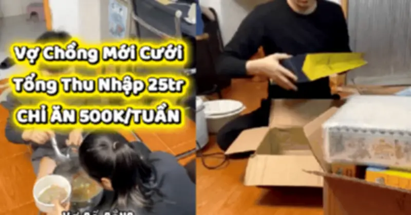 Vợ chồng trẻ thuê nhà Hà Nội tiết kiệm 10 triệu/tháng dù thu nhập bấp bênh