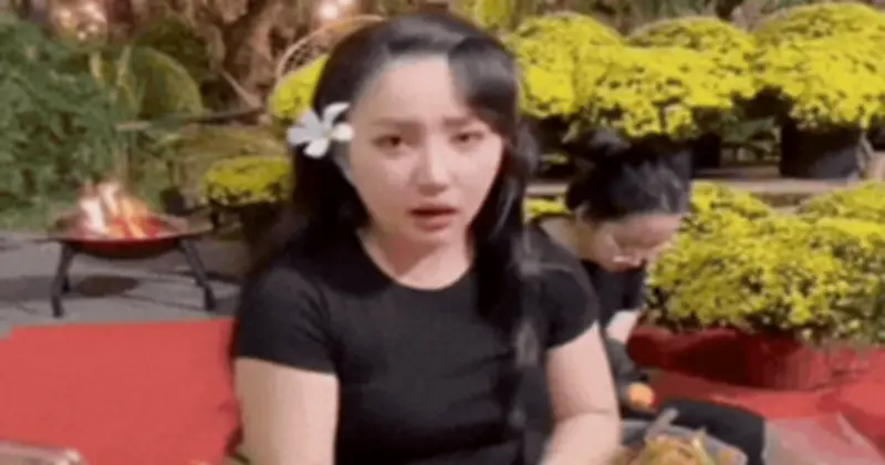 Vợ Lê Dương Bảo Lâm gây tranh cãi vì bán rau muống ngâm chua kém chất lượng