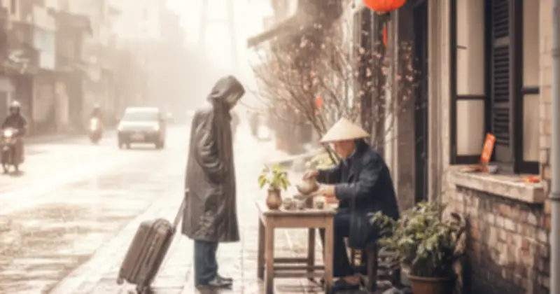 Về muộn một mùa Tết: Cảm nhận thành phố trong khoảnh khắc lễ hội tàn