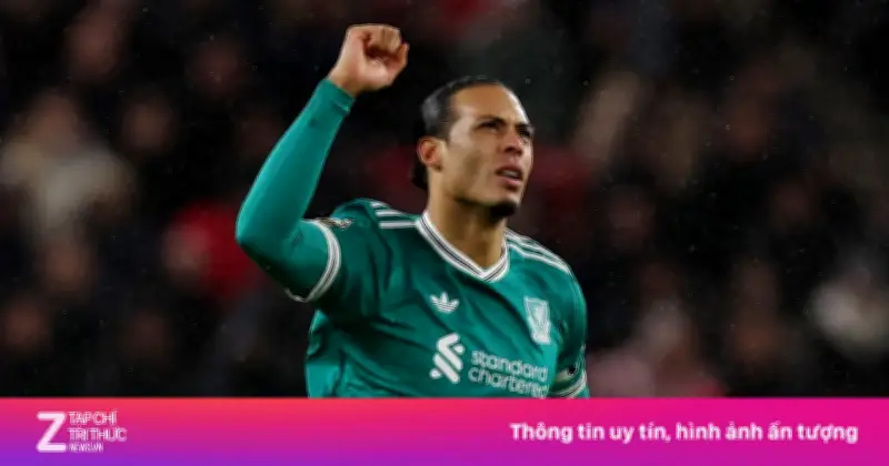 Van Dijk Lập Cột Mốc Lịch Sử, Dẫn Dắt Liverpool Áp Sát Top 4 Premier League