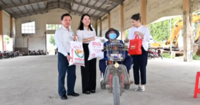 Vedan Việt Nam và địa phương trao quà Tết ấm lòng cho người dân xã Phước Thái