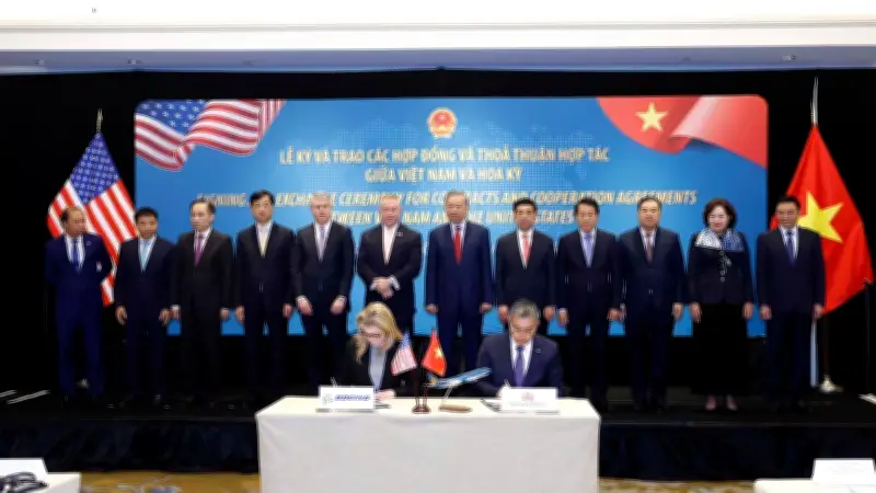 Vietnam Airlines đầu tư 12 tỷ USD mở rộng đội bay với Boeing 737-8