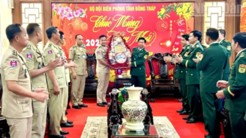 Lực lượng biên phòng Việt Nam - Campuchia tăng cường hợp tác đảm bảo an ninh biên giới