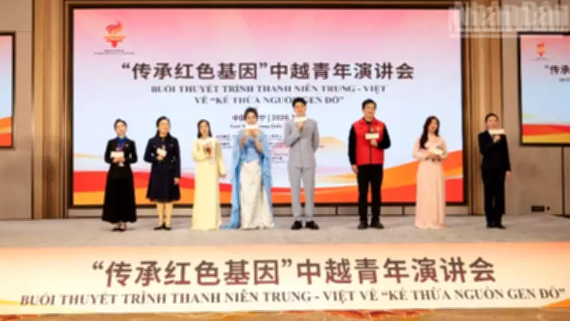 Thanh niên Việt-Trung cùng kế thừa 'nguồn gen đỏ', thúc đẩy hợp tác sâu rộng