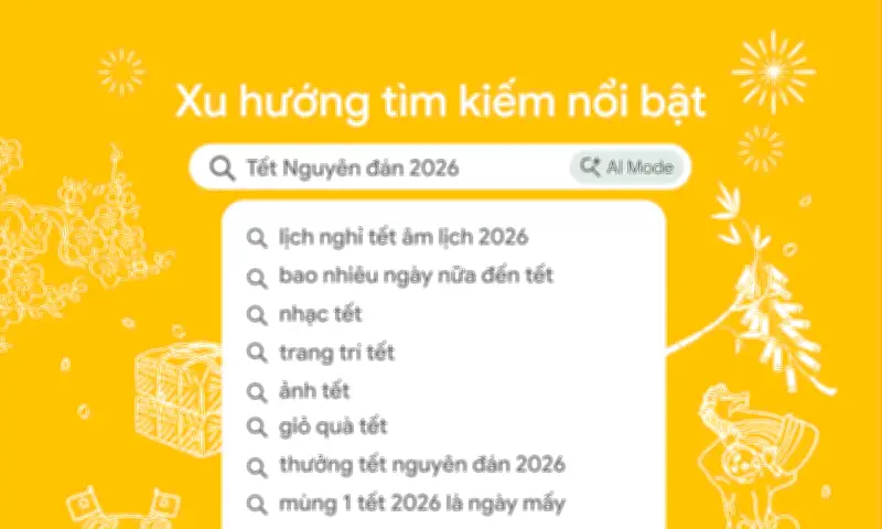 Google: Người Việt chuẩn bị Tết 2026 sớm hơn, tận dụng AI để đón Tết hiệu quả