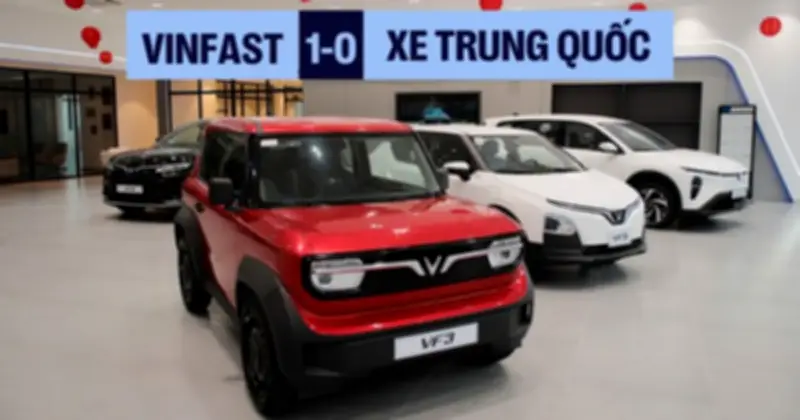 VinFast dẫn trước xe Trung Quốc nhưng cần nâng cấp sản phẩm để duy trì lợi thế