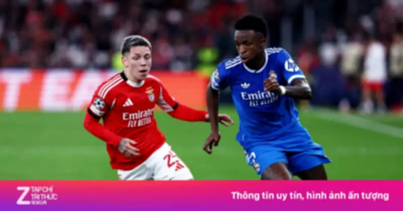 Vinicius và Prestianni: Va chạm Champions League phơi bày khoảng cách đẳng cấp và thu nhập