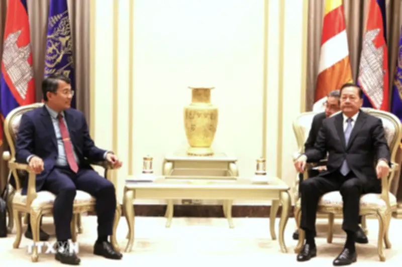 Việt Nam - Campuchia tăng cường hợp tác, củng cố quan hệ hữu nghị truyền thống