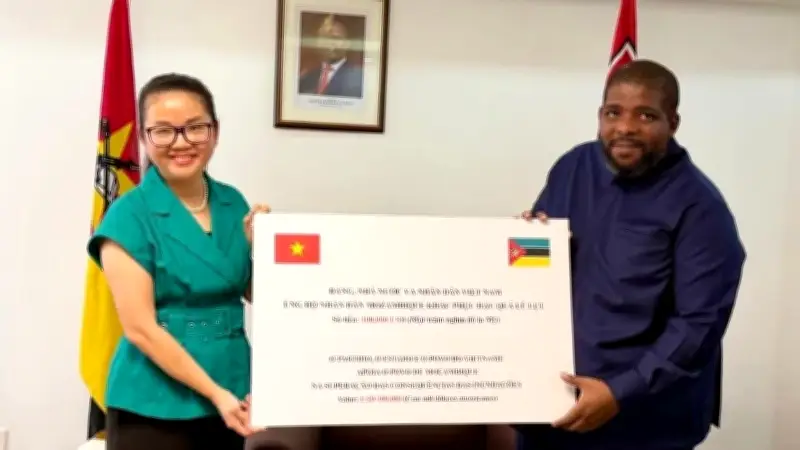 Việt Nam hỗ trợ 100.000 USD cho Mozambique khắc phục hậu quả mưa lũ