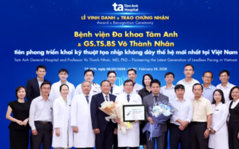 Việt Nam tiên phong cấy máy tạo nhịp không dây thế hệ mới Micra AV2 tại Bệnh viện Tâm Anh