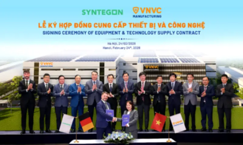 VNVC đầu tư dây chuyền sản xuất vaccine hiện đại từ Đức, đặt mục tiêu vận hành cuối 2027