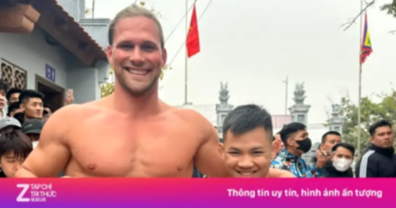 Đô Vật Belarus Hào Hứng Trải Nghiệm Tết Việt, Sẵn Sàng 'Càn Quét' Hội Làng