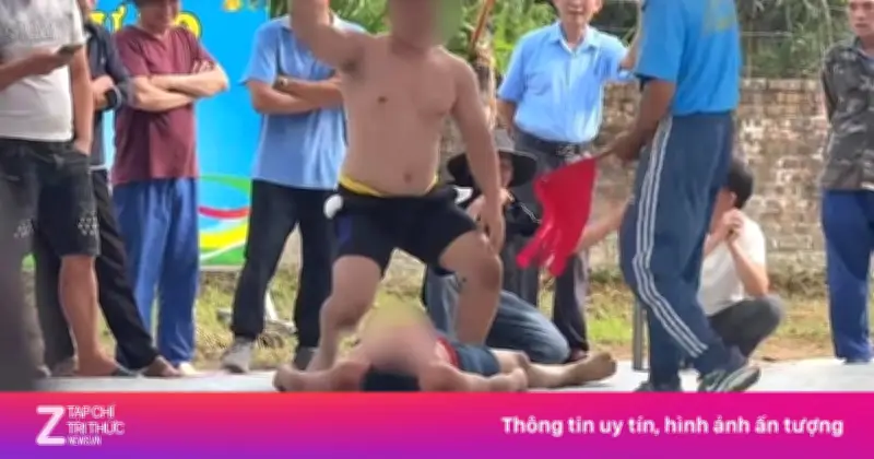 Đô vật tử vong thương tâm tại hội vật cổ truyền làng Thái Lai, Hà Nội