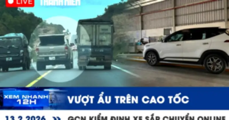 Vượt Ẩu Trên Cao Tốc Cam Lộ - La Sơn: GCN Kiểm Định Xe Sắp Chuyển Online