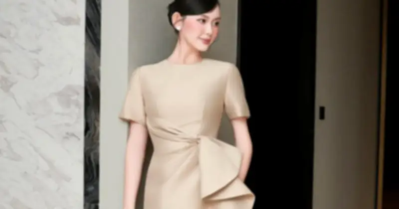 Váy Chiết Eo: Bí Quyết Tôn Dáng Đồng Hồ Cát Cho Quý Cô Tự Tin