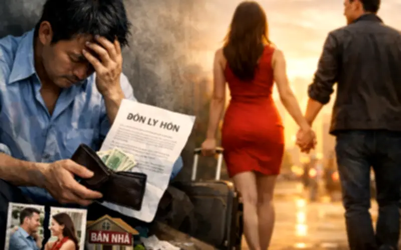 Vụ án ly hôn đau lòng: Người đàn ông bị bạn gái mới lừa đảo, chiếm đoạt tài sản