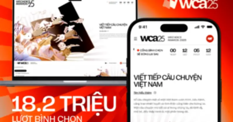 WeChoice Awards 2025 Gây 'Địa Chấn' Với Hàng Triệu Lượt Tương Tác Và Album Nhạc 'Oanh Tạc'
