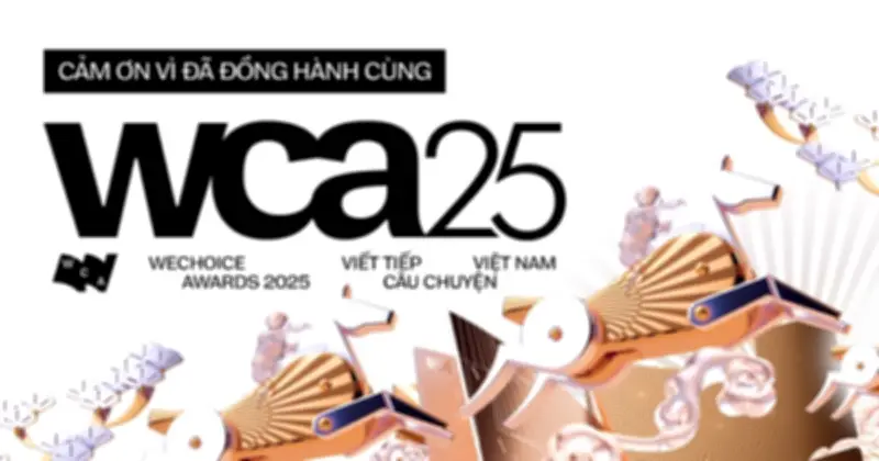 WeChoice Awards 2025 tri ân các đối tác đồng hành trong hành trình 'Viết tiếp câu chuyện Việt Nam'