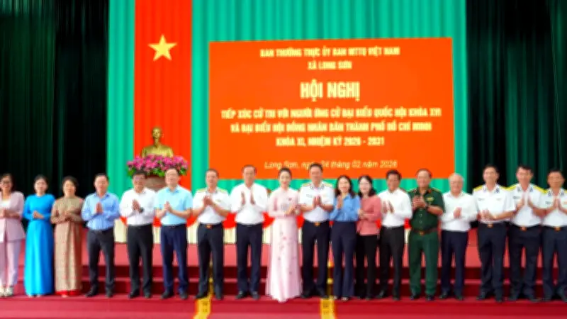 Xã Long Sơn Bầu Cử Sớm: Ứng Cử Viên Tiếp Xúc Cử Tri Vùng 2 Hải Quân