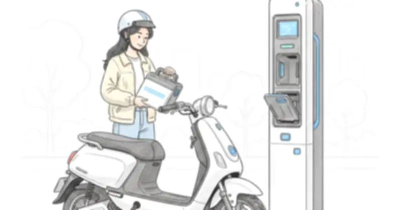 Xe Máy Điện Đổi Pin Bùng Nổ: Tiện Lợi 2 Phút Nhưng Tiềm Ẩn Rủi Ro Gì?