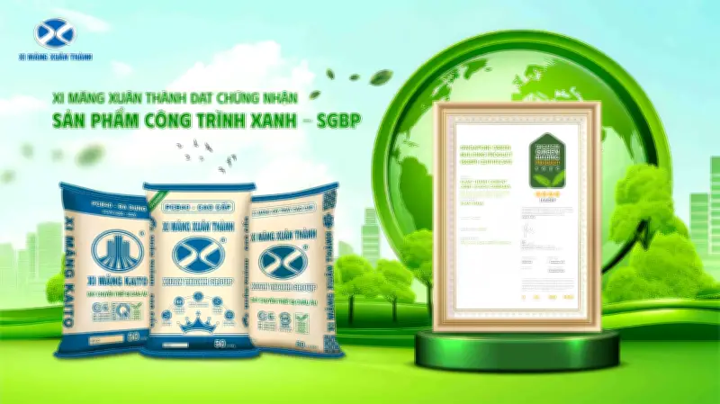Xi Măng Xuân Thành: Đột phá với chứng nhận xanh quốc tế và tăng trưởng ấn tượng năm 2025