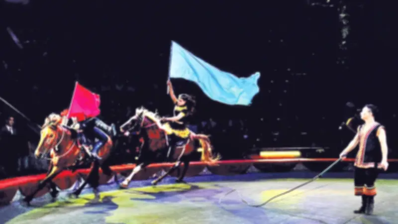 Xiếc Ngựa: Nghệ Thuật Đầy Mạo Hiểm Và Sự Gắn Bó Giữa Người Và Thú