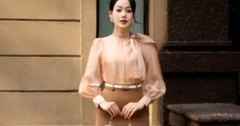 Xu hướng áo dáng phồng: Tôn vinh sự nữ tính và thanh lịch cho phái đẹp