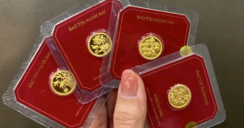 Xu hướng vàng mini 0,1 chỉ bùng nổ dịp Tết 2026, đáp ứng nhu cầu tích lũy nhỏ lẻ