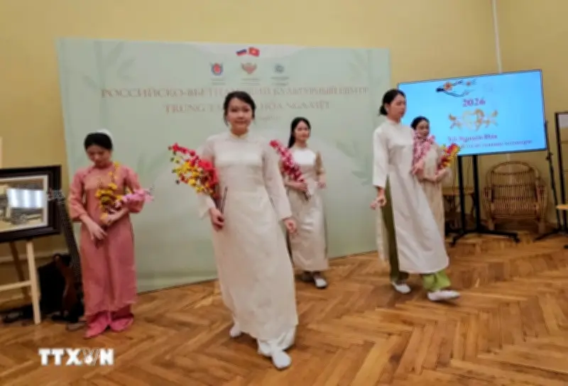 Xuân Bính Ngọ 2026: Rộn ràng Tết Việt tại Đại học Sư phạm Quốc gia Herzen của Nga