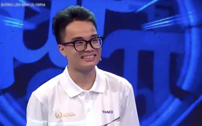 Nam sinh Hà Nội đam mê toán và thơ giành vòng nguyệt quế Olympia