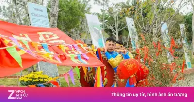 Tái Hiện Lễ Thượng Nêu Cung Đình Triều Hồ Tại Di Sản Thành Nhà Hồ