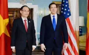 Bộ trưởng Lê Hoài Trung hội đàm với Ngoại trưởng Mỹ Marco Rubio tại Washington D.C.