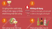 Bộ Y tế khuyến cáo kiểm soát rượu bia dịp Tết để bảo vệ sức khỏe