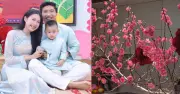Biệt thự tiền tỷ của Văn Hậu - Hải My ngập tràn không khí Tết với gu trang trí tinh tế