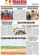 Báo Nhân Dân số 25661: Cập nhật tin tức chính trị, kinh tế và xã hội mới nhất