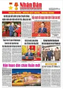 Báo Nhân Dân số 25662: Đẩy mạnh công tác xây dựng Đảng và phát triển kinh tế - xã hội