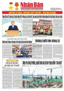 Báo Nhân Dân Số 25666: Tin tức chính trị, kinh tế, xã hội nổi bật trong ngày