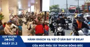 Cửa Ngõ TP.HCM Đông Nghịt, Sân Bay Tân Sơn Nhất Quá Tải Sau Tết