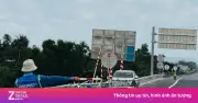 Cao tốc Quảng Ngãi - Hoài Nhơn tạm dừng thông xe do lo ngại an toàn