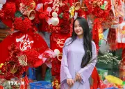 Chợ Hoa Hàng Lược: Nét Xuân Rực Rỡ Giữa Lòng Phố Cổ Hà Nội