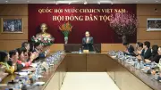 Chủ tịch Quốc hội Trần Thanh Mẫn chỉ đạo nhiệm vụ trọng tâm cho Hội đồng Dân tộc năm 2026