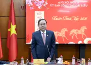 Chủ tịch Quốc hội Trần Thanh Mẫn giao nhiệm vụ trọng tâm cho các cơ quan nhân dịp đầu năm mới