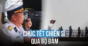 Chúc Tết qua loa, hội ấm đất liền vượt sông gió giữa Trùng Khơi