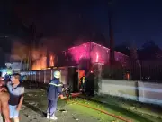 Cháy lớn nhà kho nhà thờ ở TPHCM đêm mùng 2 Tết, không có thương vong