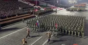 Cận cảnh cuộc diễu binh chào mừng thành công Đại hội tại Triều Tiên